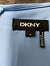 DKNY 100% Polyester Blue Cocktail Dress Size 4 - photo 6
