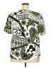 Joyce 100% Polyester Green Short Sleeve Blouse Size 20 - photo 2