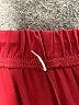 Unbranded Solid Burgundy Casual Pants Size 2X - photo 4