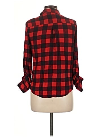 Polly & Esther Long Sleeve Button-Down Shirt (view 2)