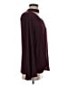 Jennifer Lopez 100% Polyester Burgundy Long Sleeve Blouse Size S - photo 4