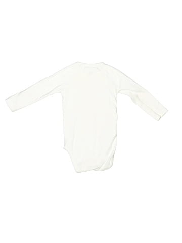 Petit Bateau Long Sleeve Onesie (view 2)