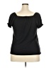 Eye Candy Black Short Sleeve Top Size 3X - photo 2