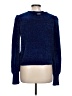 MICHAEL Michael Kors Metallic Blue Pullover Sweater Size L - photo 2
