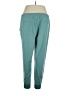 Puma Solid Teal Active Pants Size XL - photo 2