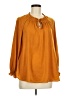 Old Navy 100% Polyester Orange 3/4 Sleeve T-Shirt Size M - photo 1