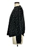 Shein 100% Polyester Polka Dots Black Long Sleeve Blouse Size 8 - 10 - photo 5