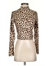 Gaze Brown Long Sleeve Turtleneck Size XS - photo 1