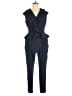 Maggy London Solid Blue Jumpsuit Size 14 - photo 1