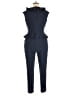 Maggy London Solid Blue Jumpsuit Size 14 - photo 2