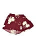 Shein Floral Burgundy Shorts Size S - photo 1