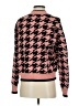 THML Houndstooth Pink Pullover Sweater Size XS - photo 2