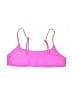 Shein Solid Pink Swimsuit Top Size L - photo 2