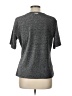 MICHAEL Michael Kors Metallic Gray Short Sleeve Top Size L - photo 2