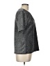 MICHAEL Michael Kors Metallic Gray Short Sleeve Top Size L - photo 4