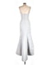 Amsale 100% Polyester White Gray Cocktail Dress Size 8 - photo 2