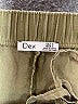 Dex Solid Green Casual Pants Size S - photo 7