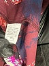 Halogen 100% Polyester Floral Burgundy Long Sleeve Blouse Size S - photo 8
