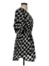 Mimi Chica 100% Polyester Houndstooth Black Casual Dress Size XS - photo 4