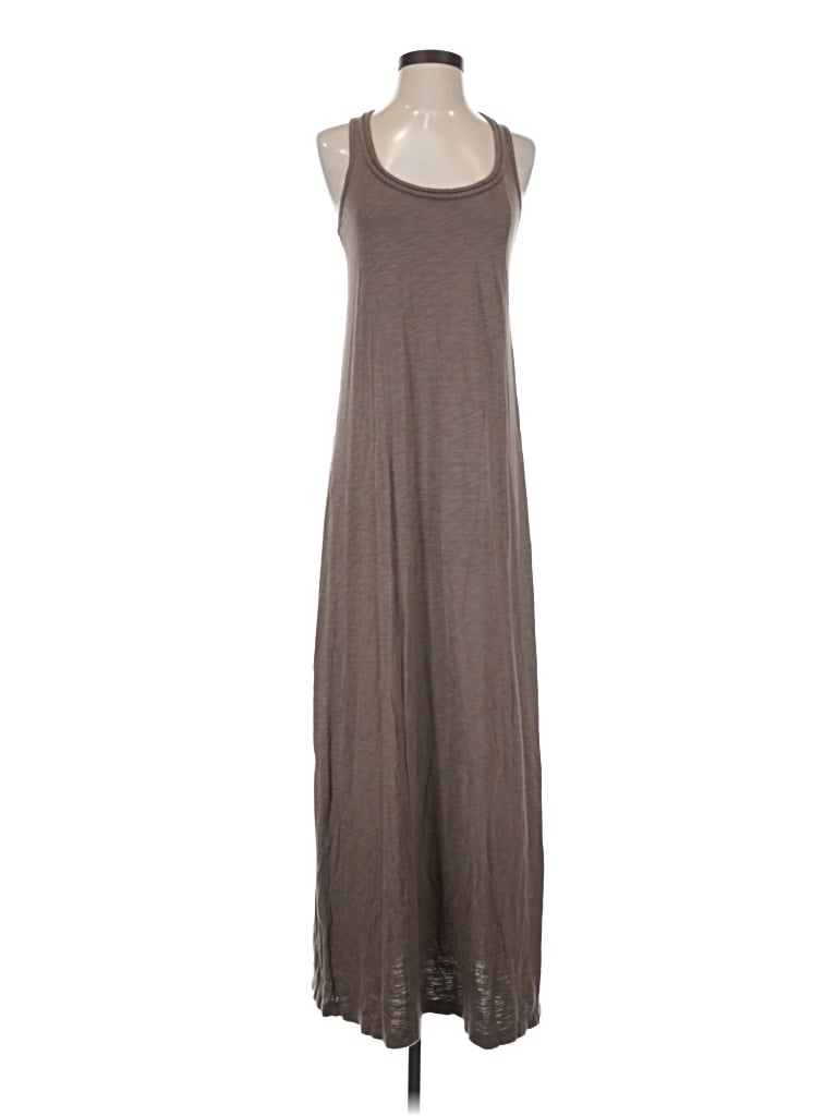 Pre-owned Lilla P Casual Dress In Gray