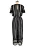 Luxology 100% Polyester Chevron-herringbone Black Jumpsuit Size M - photo 2