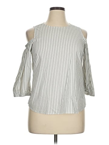 Bobeau 3/4 Sleeve Top (view 1)