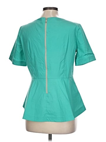 Lafayette 148 New York Short Sleeve Blouse (view 1)