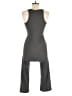 Treasure & Bond Solid Gray Jumpsuit Size 10 - 12 - photo 2