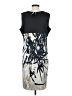 Tahari Graphic Gray Cocktail Dress Size P (petite) - photo 2