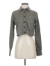 Disney X Forever 21 Tweed Green Tan Long Sleeve Blouse Size S - photo 1