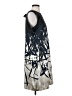 Tahari Graphic Gray Cocktail Dress Size P (petite) - photo 4