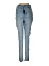 Divided by H&M Solid Blue Jeans Size 8 - photo 1