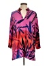 Natori Pink 3/4 Sleeve Blouse Size L - photo 1