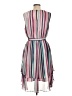 Jennifer Lopez 100% Polyester Stripes Pink Cocktail Dress Size L - photo 2