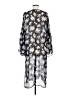 Assorted Brands 100% Polyester Black Kimono Size M - photo 2