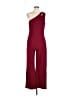 Unbranded Solid Burgundy Jumpsuit Size L - photo 1