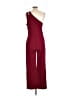 Unbranded Solid Burgundy Jumpsuit Size L - photo 2