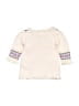 Piper and Posie 100% Cotton Ivory Pullover Sweater Size 0-3 mo - photo 2