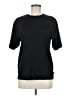 Assorted Brands 100% Polyester Black Short Sleeve Top Size M - photo 1