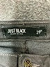 Just Black Solid Gray Casual Pants Size 29 waist (petite) - photo 7