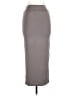 WUKOgals Solid Gray Casual Skirt Size M - photo 2
