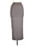 WUKOgals Solid Gray Casual Skirt Size M - photo 1