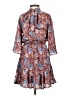 VICI 100% Polyester Paisley Brown Casual Dress Size XS - photo 2