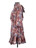 VICI 100% Polyester Paisley Brown Casual Dress Size XS - photo 5