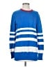 Equipment Stripes Blue Pullover Sweater Size S - photo 1
