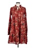 Assorted Brands 100% Polyester Paisley Red Casual Dress Size S - photo 1