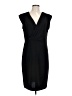 Tahari Solid Black Cocktail Dress Size 12 - photo 1