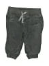 Cat & Jack 100% Cotton Gray Cargo Pants Size 0-3 mo - photo 1