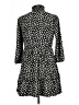 AUW Hearts Black Casual Dress Size L - photo 2