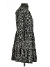 AUW Hearts Black Casual Dress Size L - photo 4